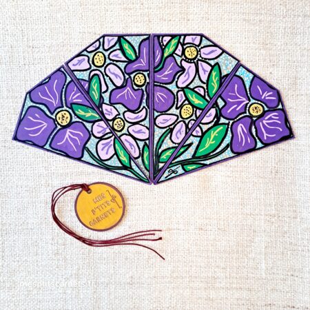 Éventail VIOLETTES